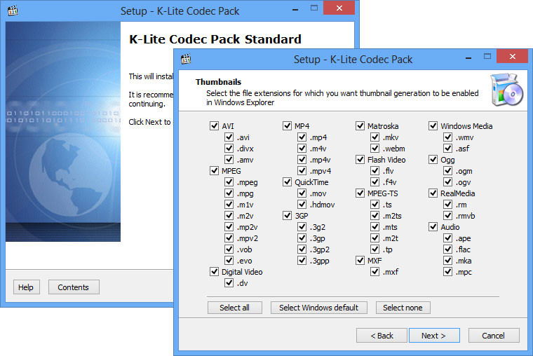 K-Lite Codec Pack