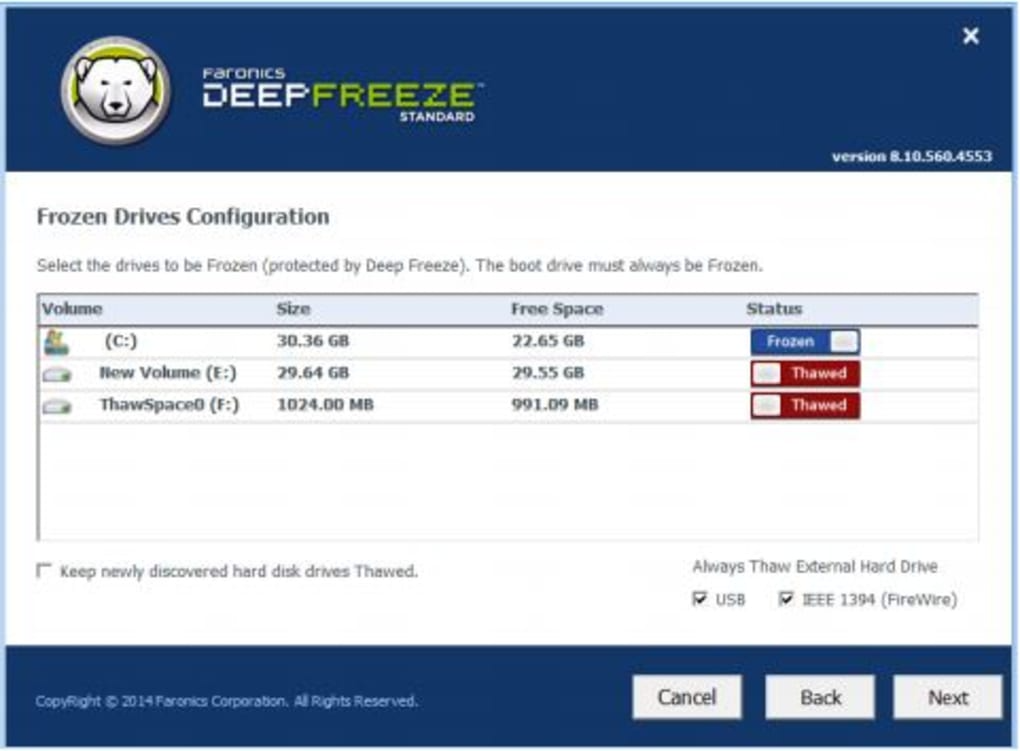 Faronics Deep Freeze Standard