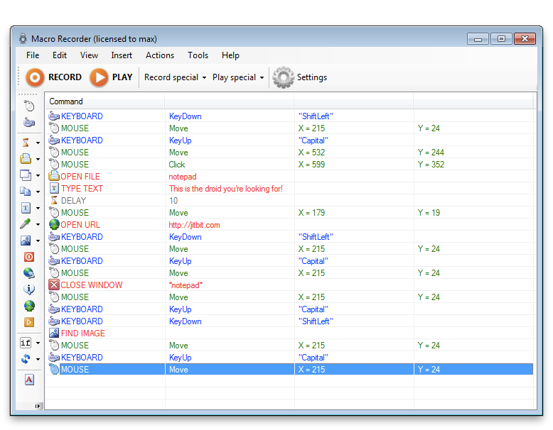 JitBit Macro Recorder