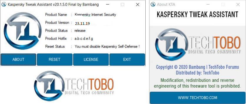 Kaspersky Tweak Assistant Indir