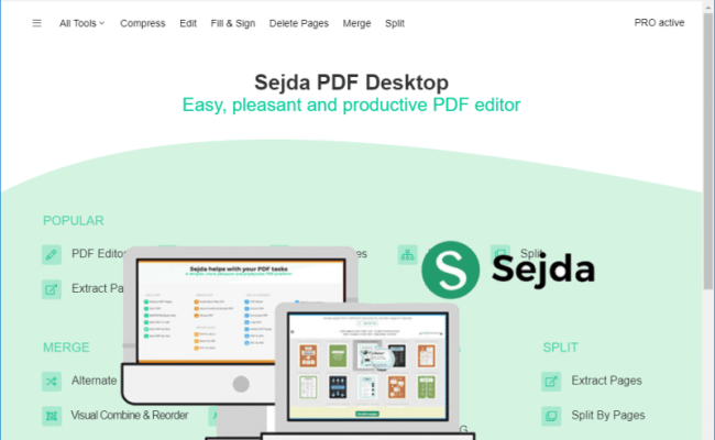 Sejda PDF Desktop Pro Indir