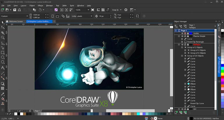 CorelDRAW Graphic Suite X8 Full