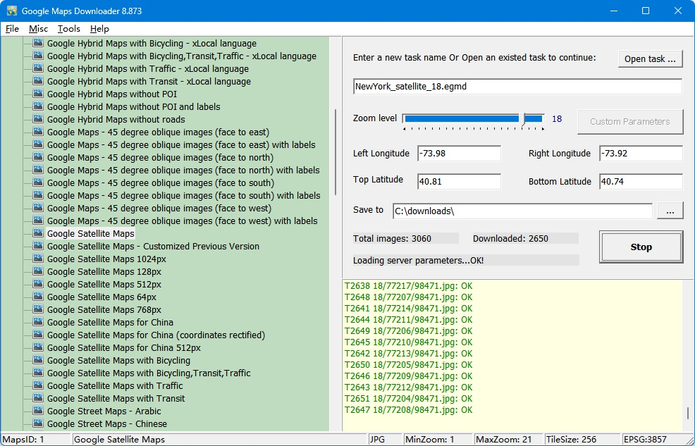 AllMapSoft Google Maps Downloader