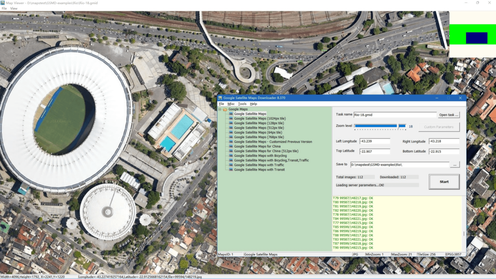 AllmapSoft Google Satellite Maps Downloader