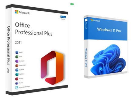 Windows 11 Pro With MS Office 2021 Pro Plus